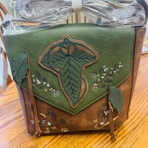 NWT Lord of the Rings Her Universe Green and Brown Backpack